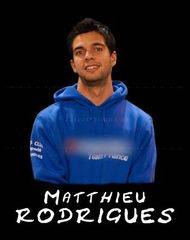 Matthieu Rodrigues joueur du Tennis Club de Quimperlé Matthieu Rodrigues